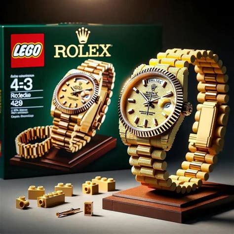 lego montre rolex|Rolex Lego sets.